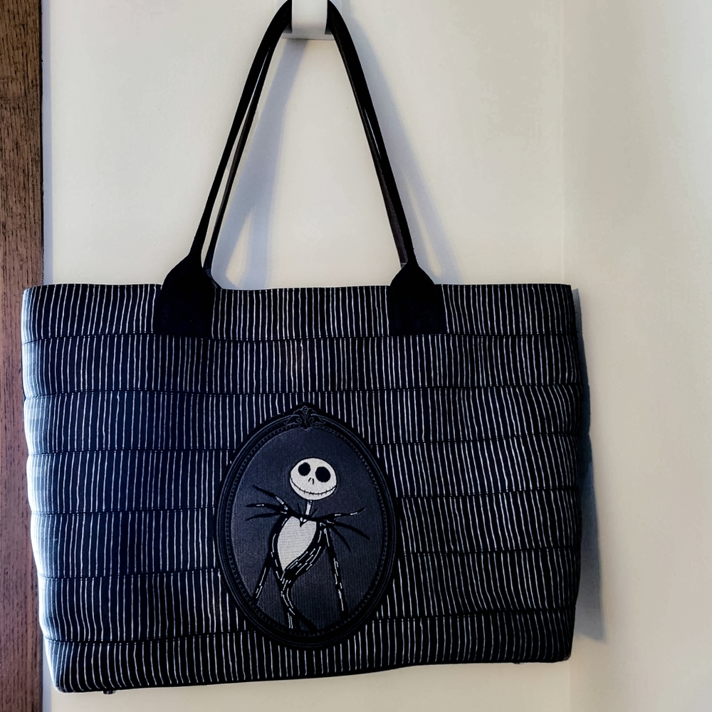Harveys Nightmare Before Christmas Jack and Sally Large Tote